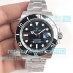 Rolex Noob Factory 3135 Replica Submariner Black Dial SS Watch